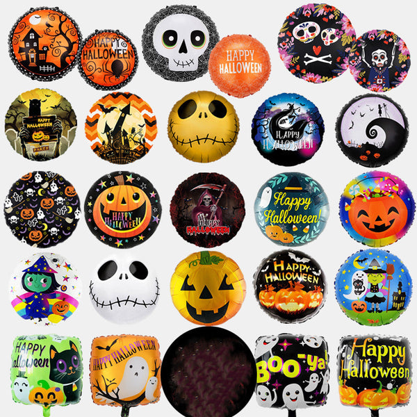 18 Inch Ball Halloween Aluminum Film Balloon