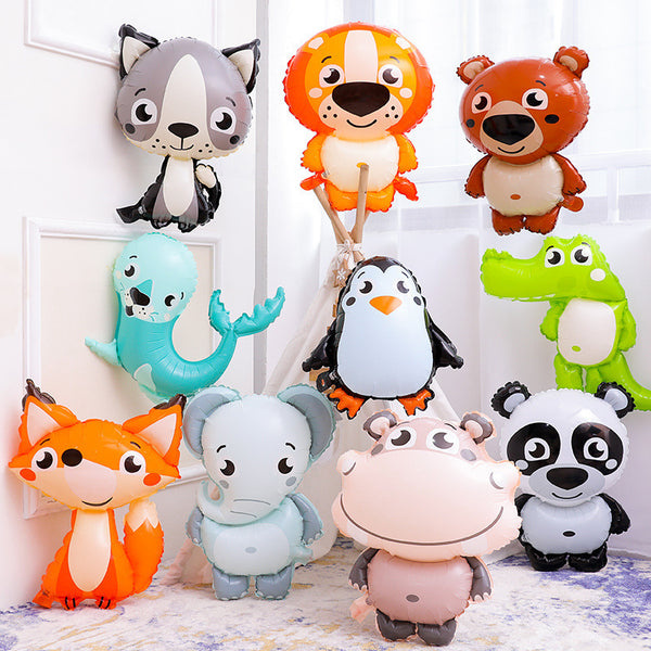 Home Fashion Cute Animal Balloon Forest Theme